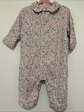 Petite Plume Chelsea Gardens Cambridge Romper Size 6-12 months